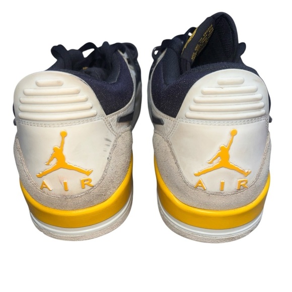 {Nike Air Jordan Legacy 312 Low Pale Vanilla University Gold Yellow Chicago 11.5 - Picture 5 of 9